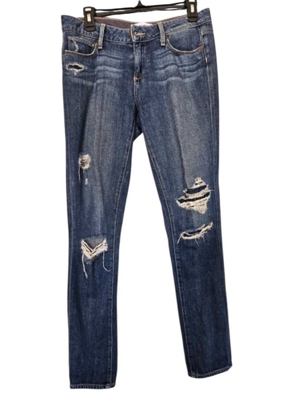 Paige Jeans Jimmy Jimmy Skinny Distressed Soft Feel Women's Size 7